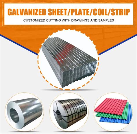 Sgcc Cgcc Aluminum Corrugated Prepainted Galvanized Steel Plate Zinc