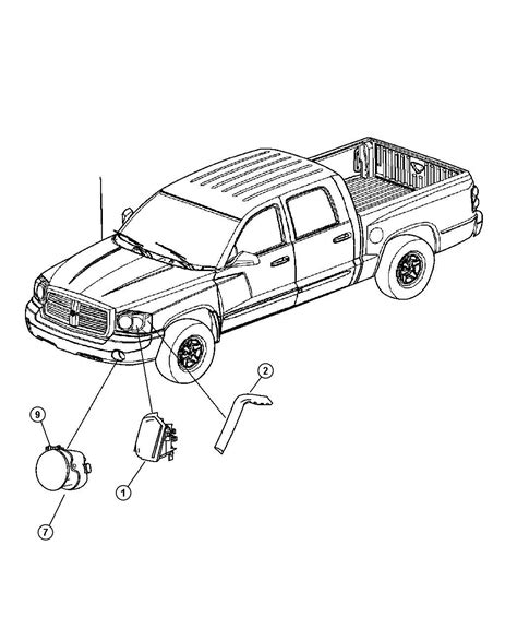 Dodge Dakota Lamp Used For Headlamp Park And Turn Left Ac