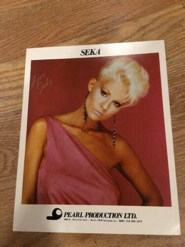 Seka The Platinum Princess Of Porn Signed X Photo Inside Seka