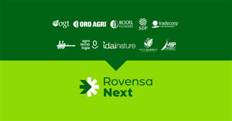 LANCEMENT DE ROVENSA NEXTLA PLATEFORME DES BIOSOLUTIONS DU GROUPE