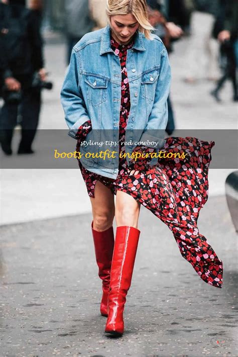 Styling Tips: Red Cowboy Boots Outfit Inspirations | ShunVogue