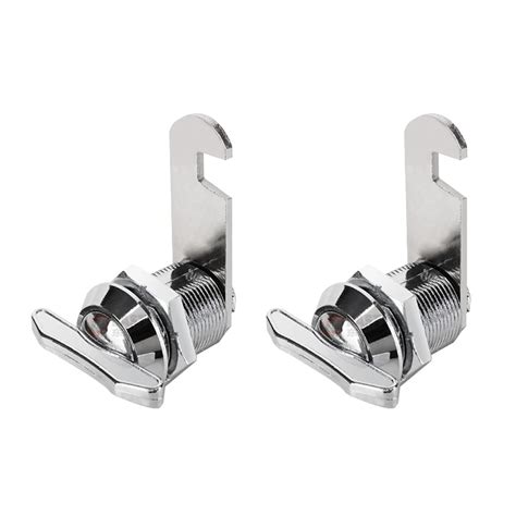 Buy 2 Pcs Keyless Cam Lock Cabinet Locks Thumb Turn Locks For Wheelie