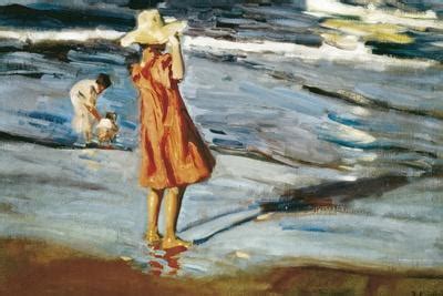 A Walk On The Beach Giclee Print Joaqu N Sorolla Y Bastida