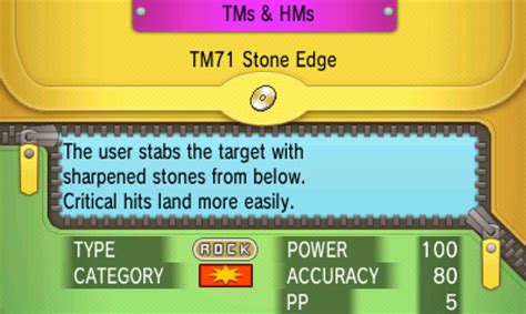 Where To Get TM71 Stone Edge in Pokémon ORAS - Guide Strats