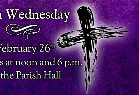 Ash Wednesday Services All Saints Episcopal Church