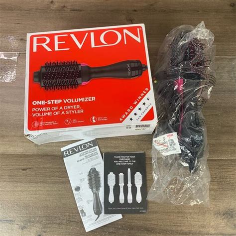 Revlon Hair Revlon Onestep Volumizer Original Hair Dryer And Hot Air Brush Black Pink Poshmark