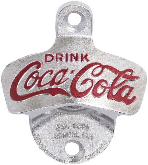 Coca Cola Wall Mount Bottle Opener transparent PNG - StickPNG