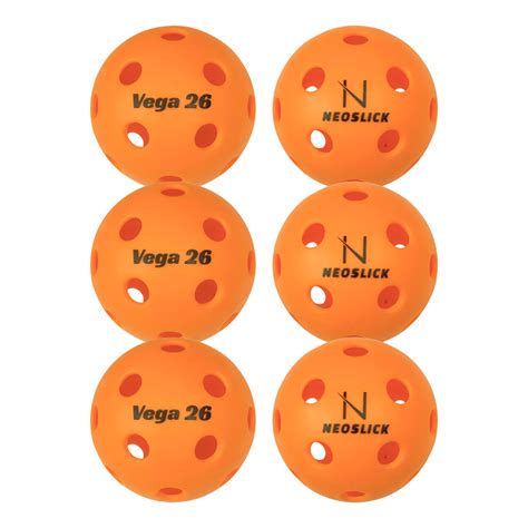 Orange Indoor Pickleball Balls – Neoslick