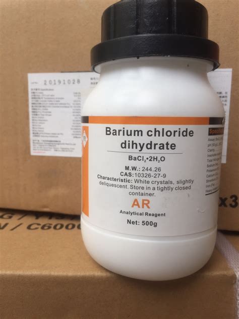 Barium Chloride Bacl Echem