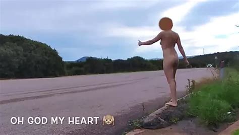 Locked My Clothes Next To The Road Public Nudity Porn Feat