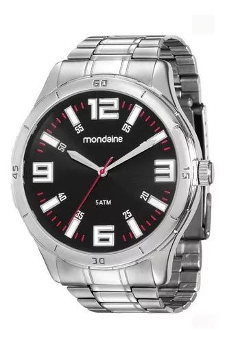 Reloj pulsera Mondaine 99059G0MVNE1 de cuerpo color plateado analógico