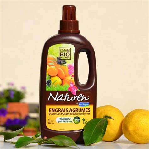 Engrais Liquide Bio Agrumes Orangers Citronniers Et Oliviers Naturen