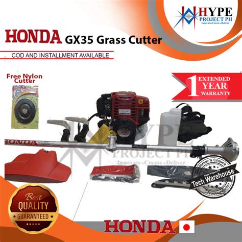 Honda Grass Cutter Brush Cutter 4 Stroke Gx35 Gx50 High Quality Lazada Ph