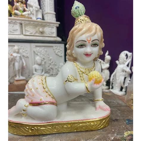 Customised Polished Marble Laddu Gopal Statue At Best Price In Jaipur