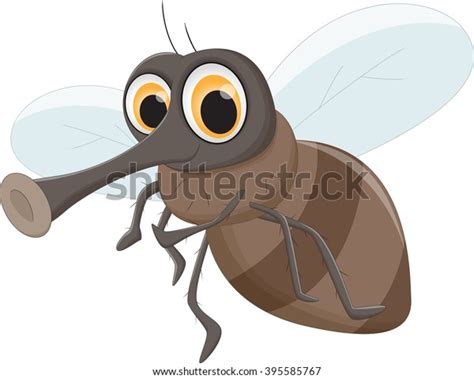 Cute Fly Cartoon Stock Illustration 395585767