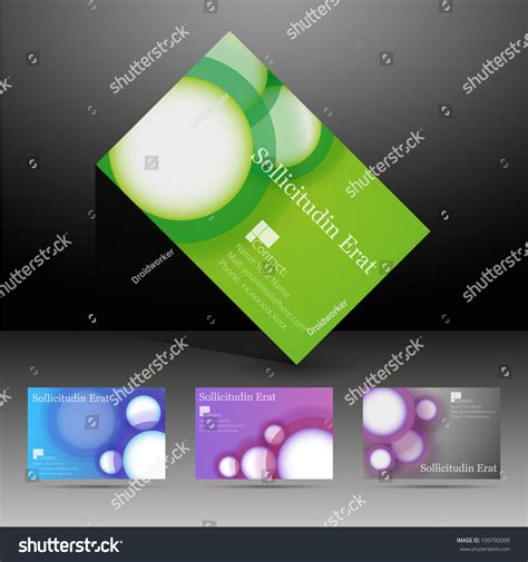 green namecard images stock  vectors shutterstock