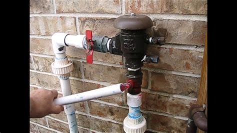 Womens Guide To Prevent A Backflow Preventer From Freezing Youtube