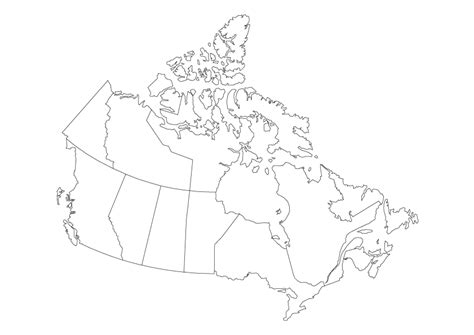 Dibujos De Mapa De Canada Para Colorear Para Colorear Pintar E Images