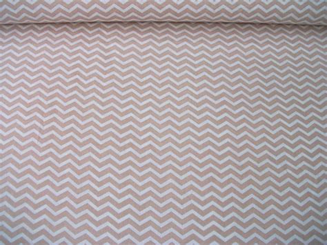 Βαμβακερό chevron nude ροζ ύφασμα metrometro gr