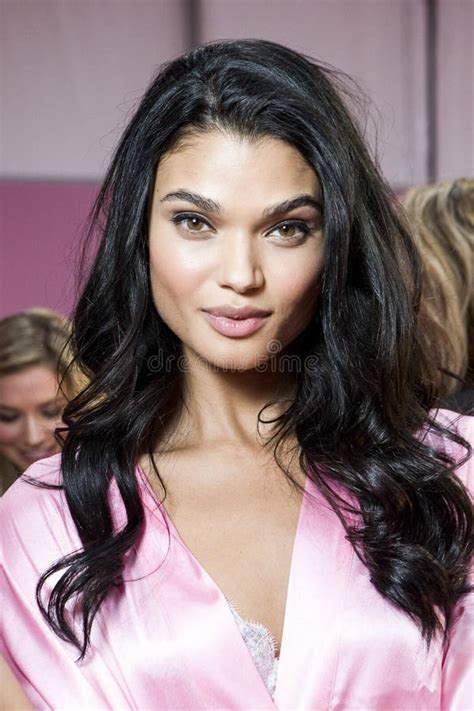 Model Daniela Braga Poses Backstage Prior The 2016 Victoria S Secret