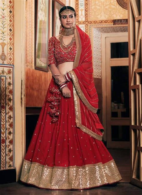 Red Best Bridal Lehenga Atelier Yuwa Ciao Jp