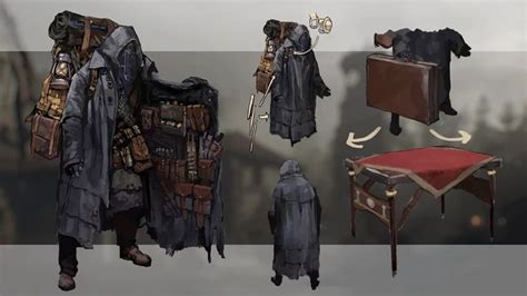 RE4R Merchant Concept Art | Resident evil, Concept art, Resident