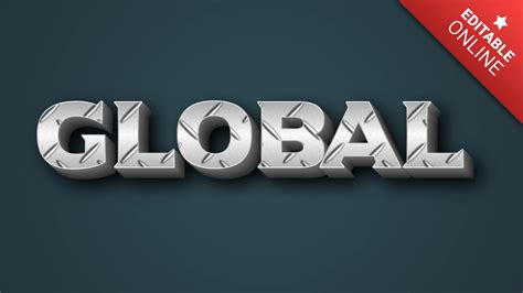 Global | Text Effect Generator
