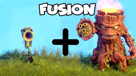 FUSION PVZ GUISANTE CON PLANTORCHA Plants Vs Zombies Garden Warfare