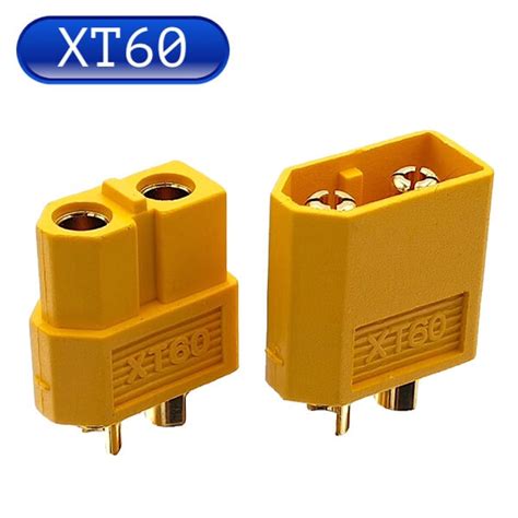 Разъем XT-60 2pin, 60А (папа+мама) купить в Екатеринбурге