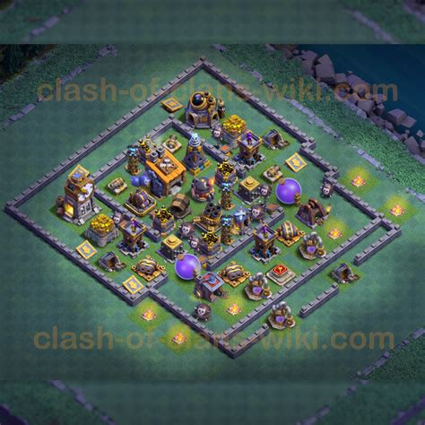 Best Builder Hall Level 8 Base Clash Of Clans Bh8 2