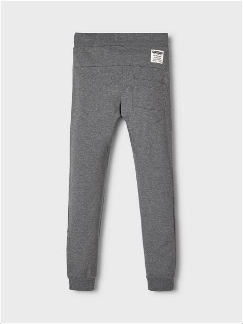 Name It Nkmhonk Bru Swe Pant Noos 13147424 Dark Grey Melange Ab 9 52