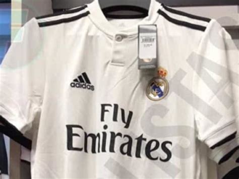 Real Madrid Home Kit Spotted For Sale New Pictures Footy