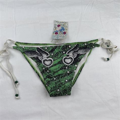 Y2k Sinful Bikini Early Vintage Sinful Gothic Depop