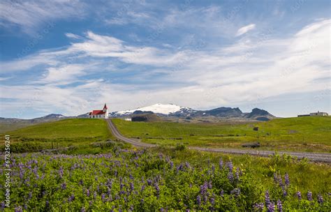 The Historic Ingjaldsh Ll On The Snaefellsnes Peninsula In West Iceland