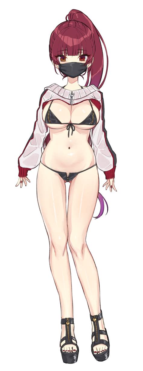 Zipper Bikini Danbooru
