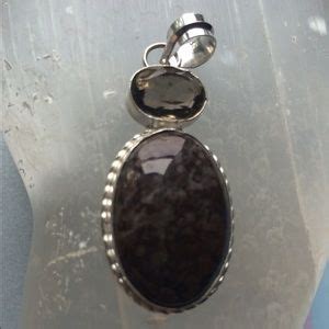 Jewelry Ocean Jasper And Smoky Quartz Pendant Poshmark