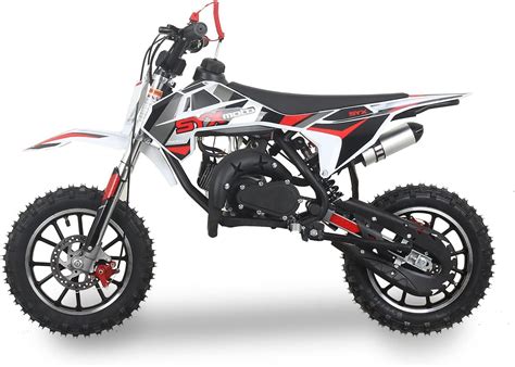 Syx Moto Kids Mini Dirt Bike Gas Power Blitz 2 Stroke 50cc Pit Bike