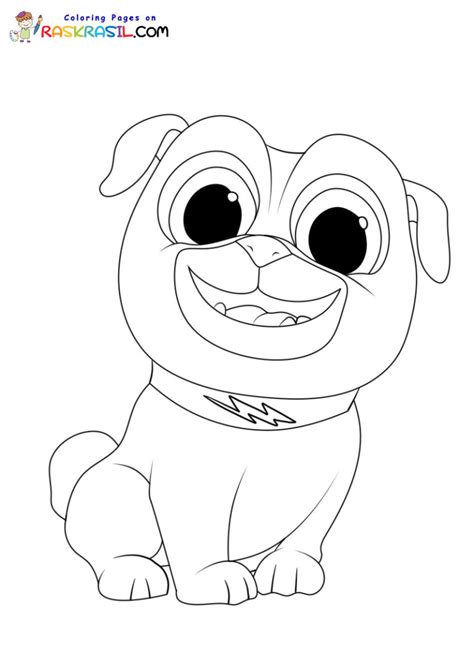 Puppy Dog Pals Coloring Pages