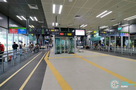 woodlands integrated transport hub jun  concourse  nsl lift