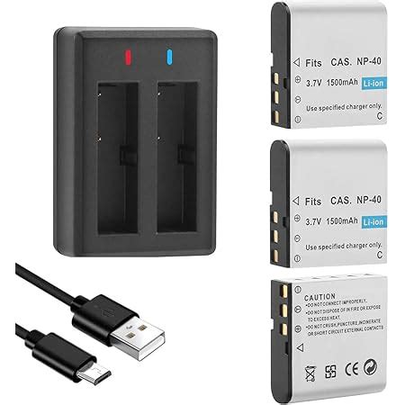 Amazon Kastar 2 Pack Battery And LTD2 USB Charger Compatible With