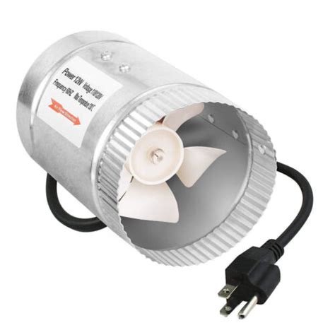 Ipower 4 Inch Booster Inline Duct Vent Blower Exhaust And Intake Hvac Fans Ebay