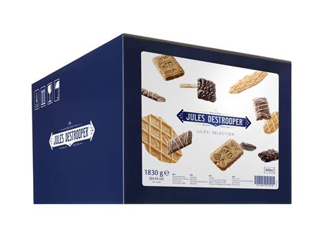 Jules Destrooper Selection 300pc biscuits emballés individuellement