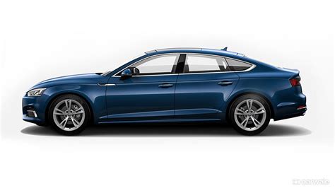 Audi A5 Navarra Blue Metallic Colour - CarWale