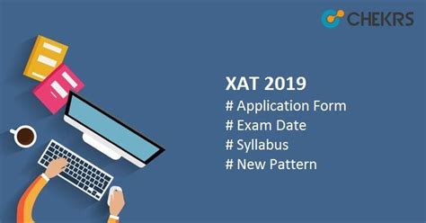 Xavier Aptitude Test 2019 XAT2019 ApplicationForm Registration