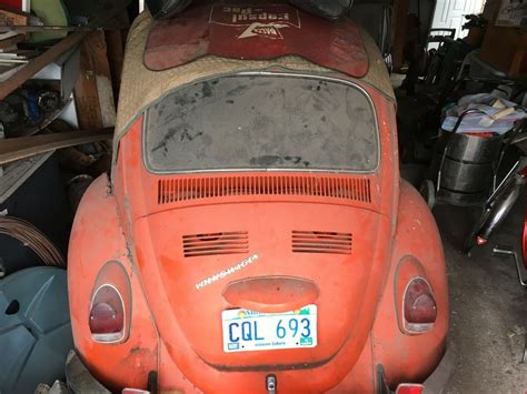 1970 Volkswagen Beetle Sedan Orange Rwd Manual Base For Sale Photos Technical Specifications