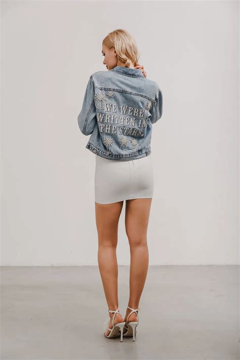 Destiny Denim Jacket The Wedding Shoppe