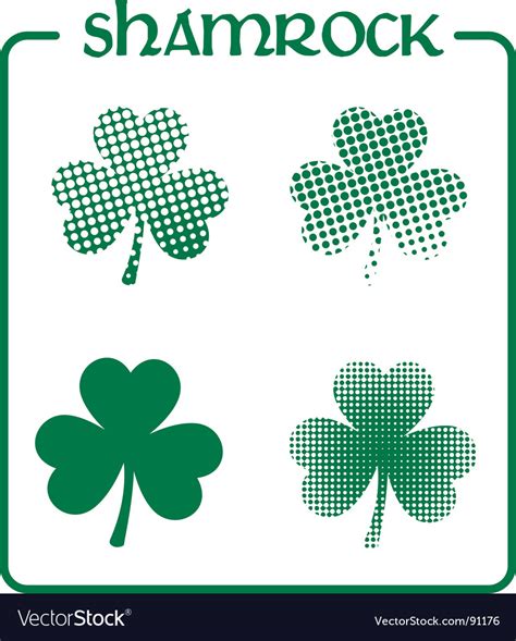 Shamrock Royalty Free Vector Image - VectorStock