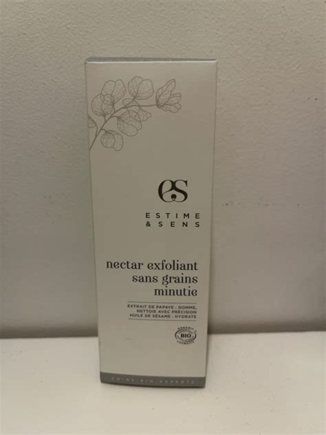 Estime Sens Minutie Nectar Exfoliant Sans Grains INCI Beauty