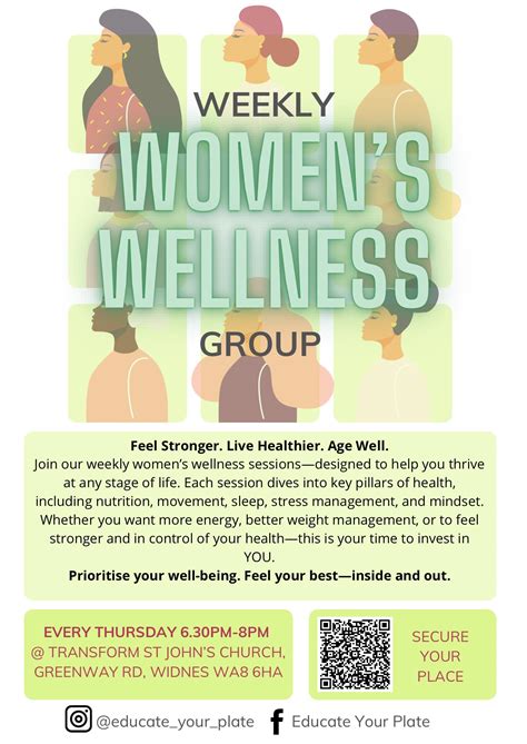 Weekly Women's Wellness Group | Halton & St Helens VCA