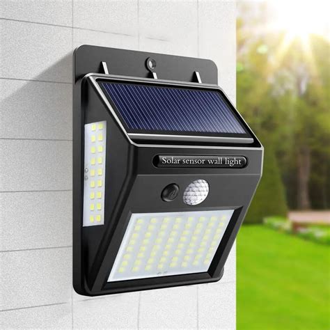 Lights Lighting X Smd Led Solar Powered Light Side Pir